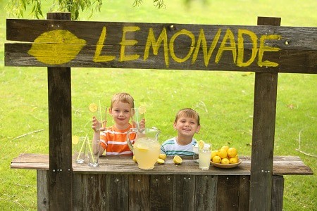 مشروع عربة بيع عصير الليمون للصغار والكبار وارباح جيدة
