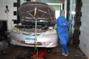 ورشة سيارات